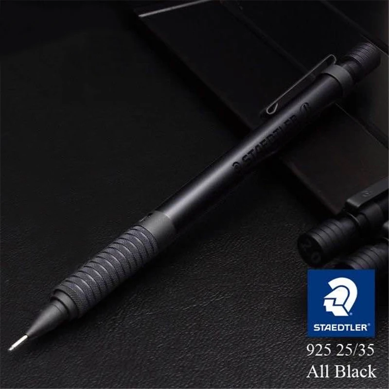 Mechanical Pencil 0.3 - ステッドラー 925 35-03B シャープペンシル、0.3/0.5/2.0mm、製図用シャープペンシル、オールブラック