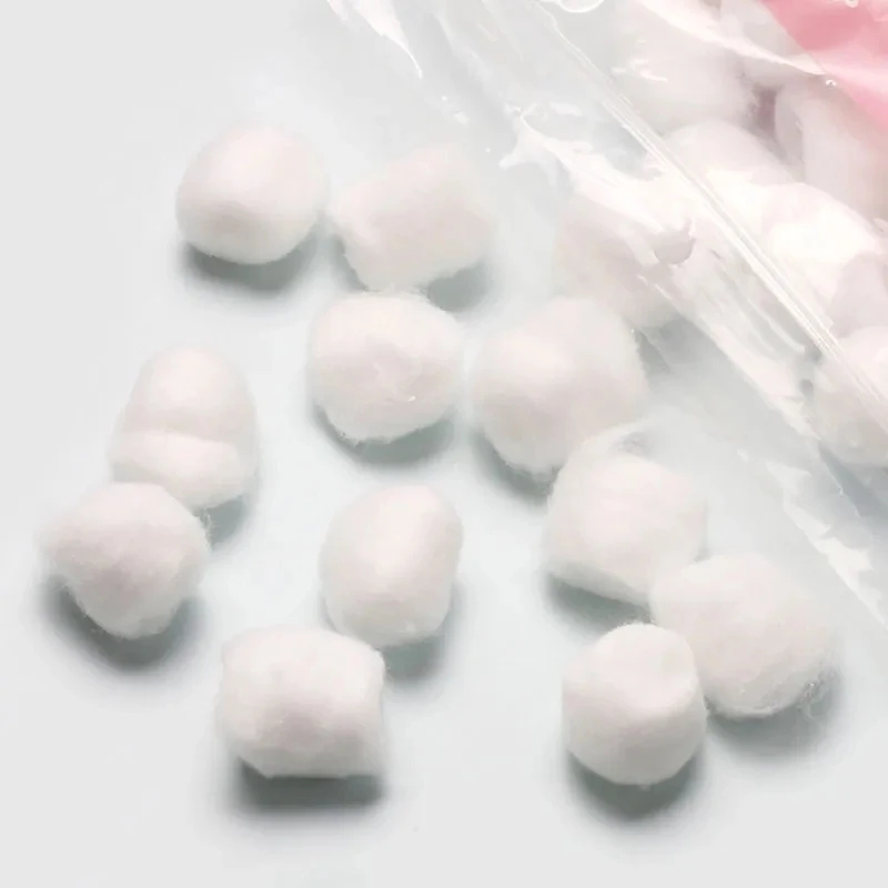 Gel Refill Pack - 100 個ネイルアート綿球マニキュアリムーバークリーニングツール UV ジェルネイルのヒントクリーナーマニキュアアクセサリー