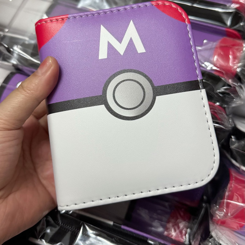 Card Index Box - ジッパーカードバインダー 9ポケット サイドローディングカードアルバムホルダー ポケモン、遊戯王、ワンピース、TCG、スポーツカードコレクション用