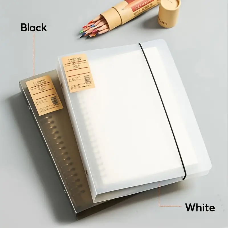 Binder A4 Lever - 学生、オフィス、学校用品、a5 b5およびa4のための仕切り付きの交換可能な金属リングジャーナル