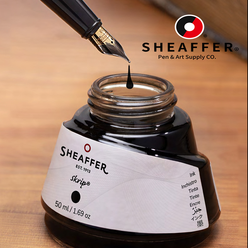 Fountain Pen Bottled Ink - アメリカのシェーファー社製カラーダイインク、50ccの大容量ボトル。ペン先を傷つけにくく、ペン先を詰まりにくい万年筆インクです。