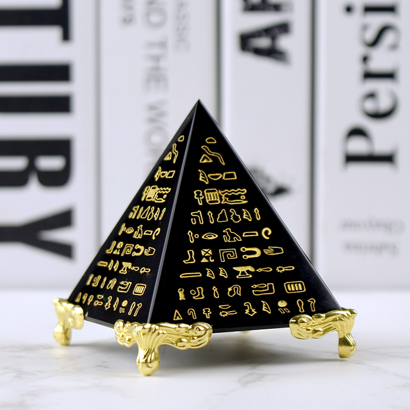 Paper Weight Crystal - ジスポットのクリスタルピラミッド,天然エネルギーの癒しの装飾,風水,家の装飾,リビングルームの文鎮