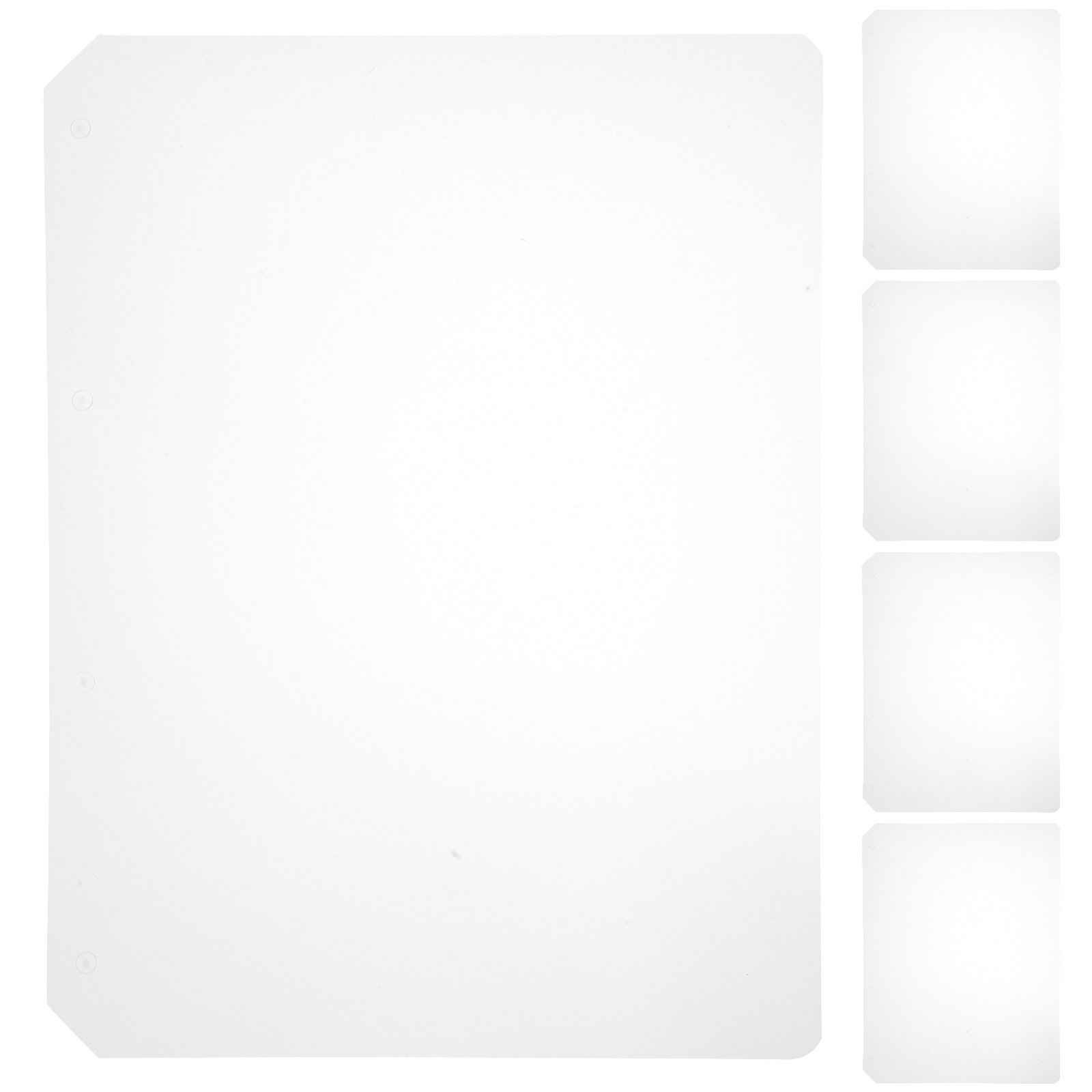 Tab Divider A4 - 5 個 A4 インデックスディバイダー PP バインダータブノートブックアクセサリー取り外し可能なタブページドキュメント整理用プレゼンテーションプランナー
