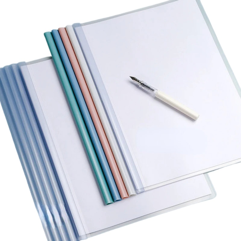 Binder A4 Lever - レバーアーチファイルフォルダーカバー、ドキュメントオーガナイザー、a4サイズ用紙用バインダー、スライディングバー、70枚、1セットあたり10個