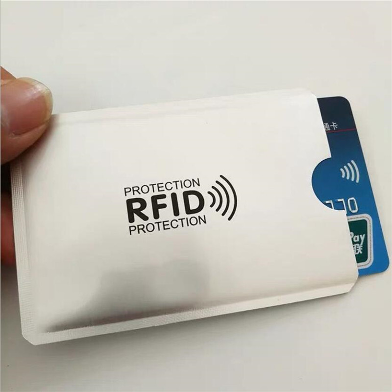 Card Index Box - アンチRFIDカードホルダー,5〜20個,NFCロック付きカードホルダー,クレジットカード保護ケース,アルミニウム