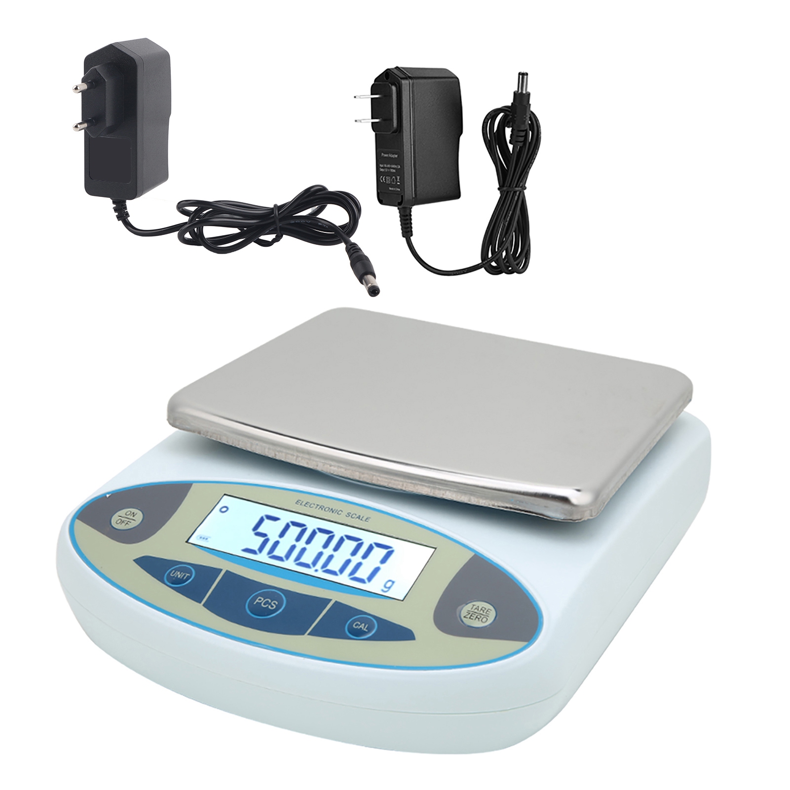 Tape Dispenser Weighted - 5000 グラム 0.01 グラムデジタル精密スケール計量電子天秤ジュエリースケール 100‑240V デジタル精密スケールスケール