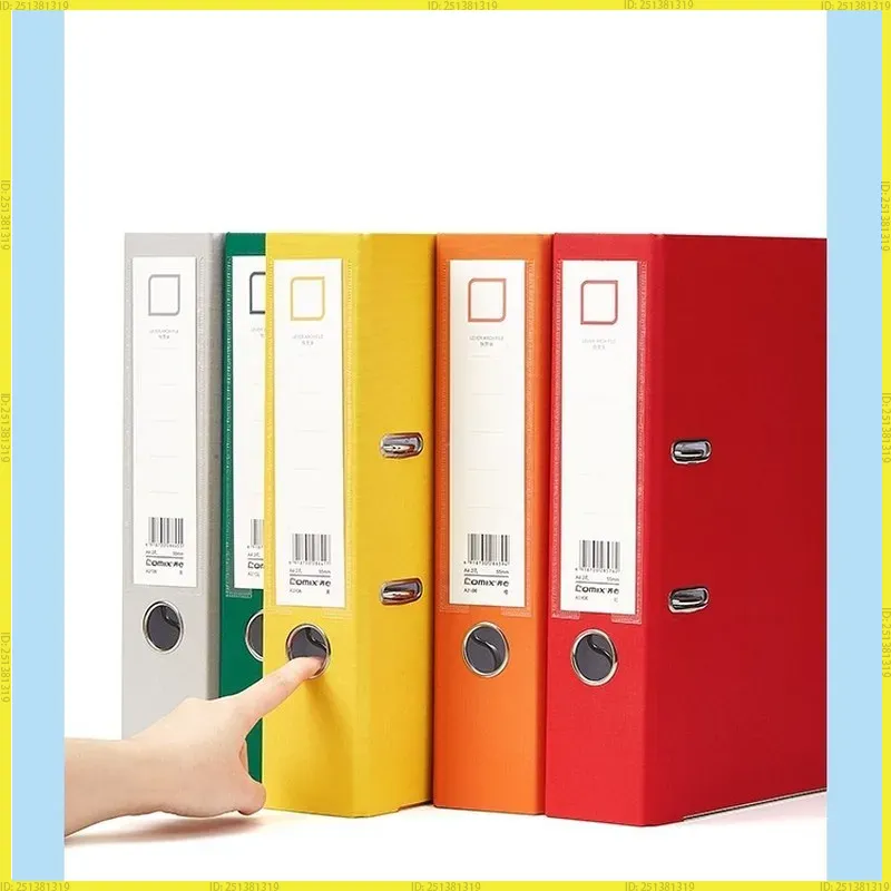Binder A4 Lever - 多色大型リングバインダーA4レバーアーチファイルフォルダードキュメント用A4オーガナイザー事務用品レバーアーチフォルダーストレージ用