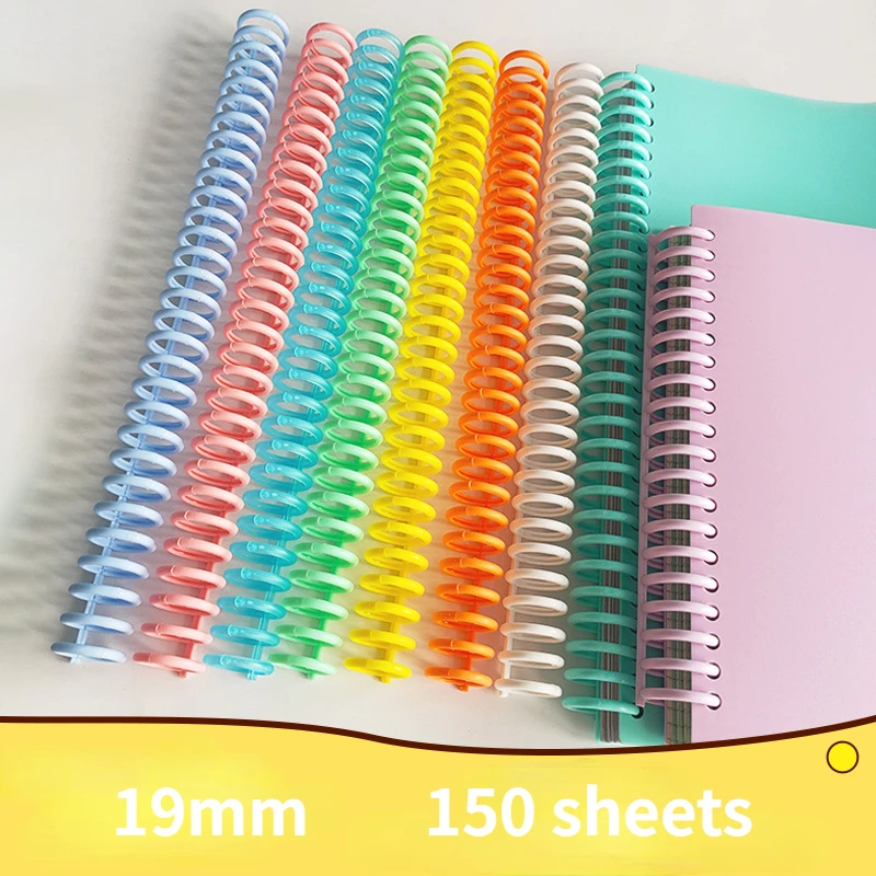 Binder A4 Lever - バインディングバックルリングノートブッククリップ、取り外し可能なプラスチックルーズリーフバインダー、a4バインダー、b5、19mm、30リング