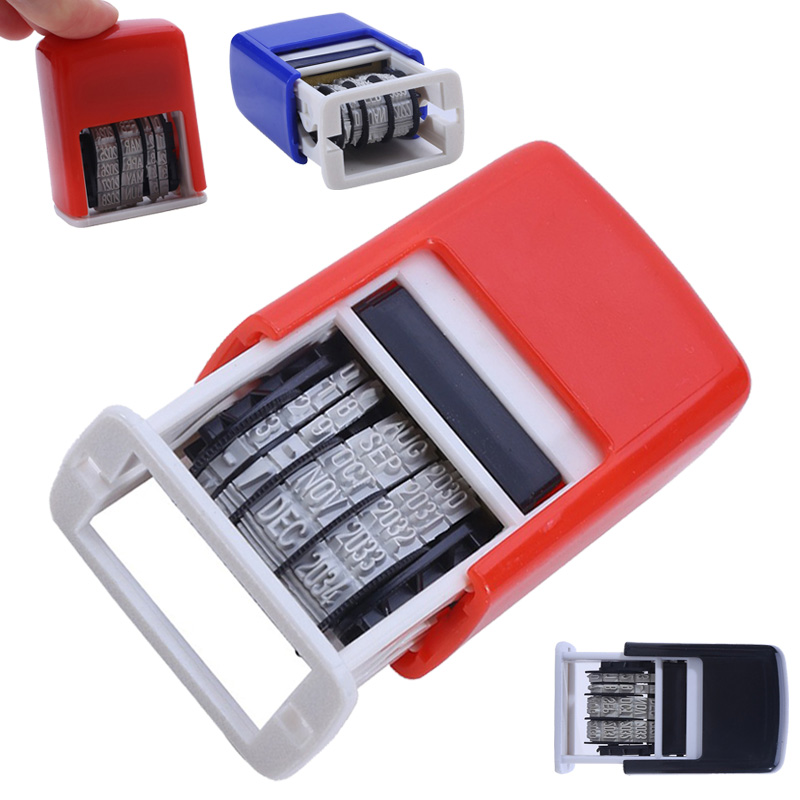プランナー日付スタンプ DIYハンドル アカウント日付スタン - Rubber Date Stamp のレビューと価格