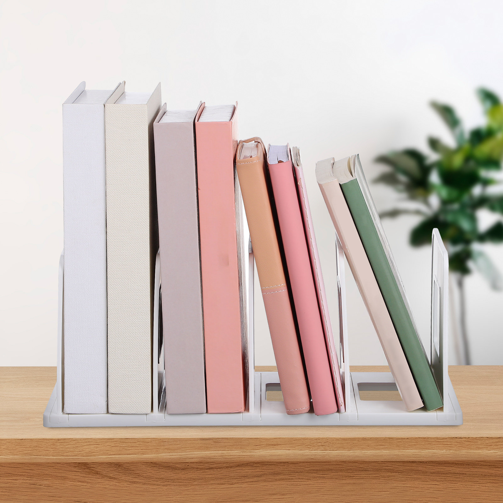縦型ファイルホルダー デスクトップオーガナイザー 大容量文書 - Magazine Holder Rack のレビューと価格
