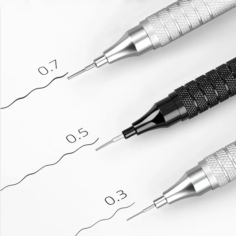 0.3 0.5 0.7 0.9 2.0 ミリメートル描画自動 - Mechanical Pencil 0.3 のレビューと価格