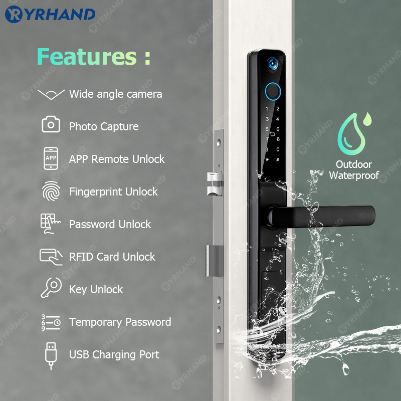 Yrhand-防水IP66スマートロック,アルミニウム引き戸 - Letter Opener Brass のレビューと価格