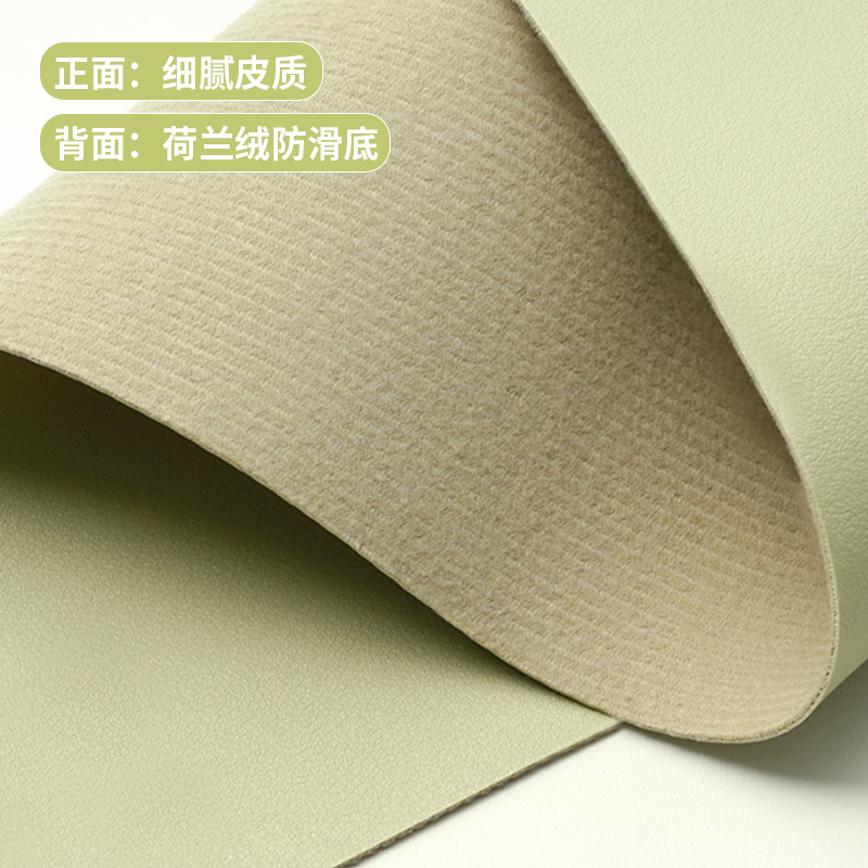 環境に優しい目の保護デスクマット、学生用レザー無地コーヒーテ - Leather Desk Pad のレビューと価格