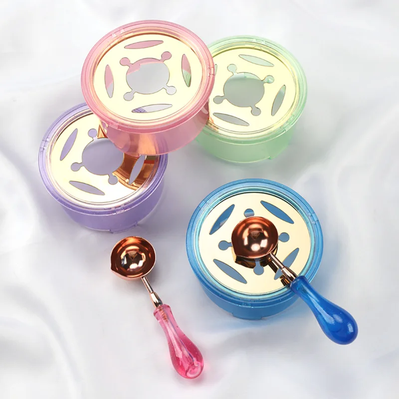 2個セット ワックスシールスタンプセット クリアワックススプ - Wax Seal Stamp Set のレビューと価格