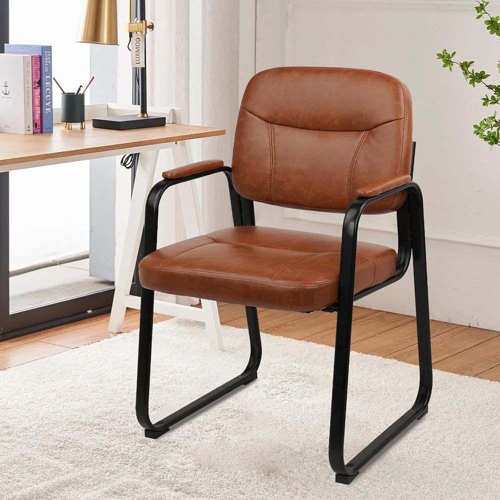 待合室用椅子（車輪なし）、革張りGTチェア（パッド入りアーム - Leather Desk Pad のレビューと価格