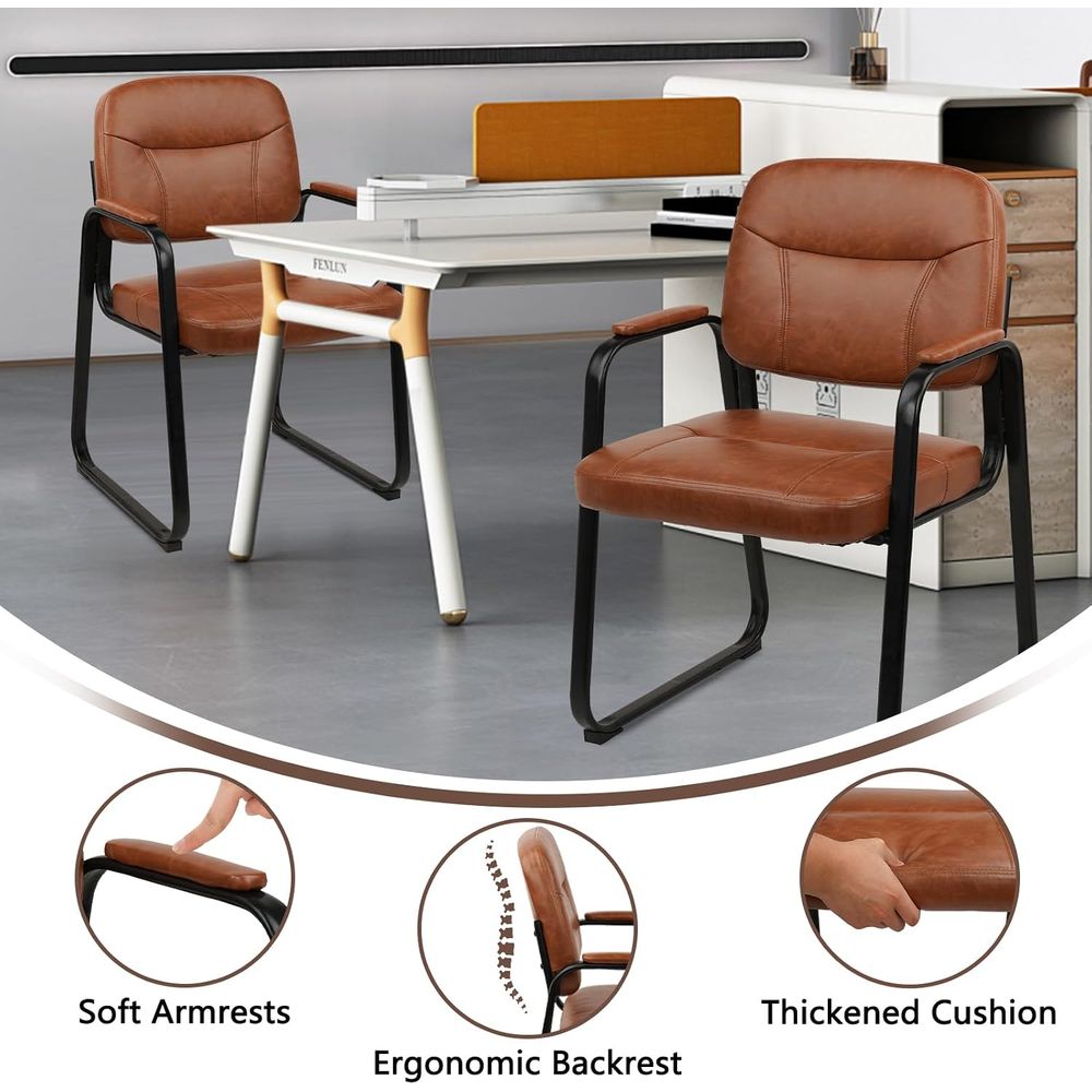 待合室用椅子（車輪なし）、革張りGTチェア（パッド入りアーム - Leather Desk Pad のレビューと価格