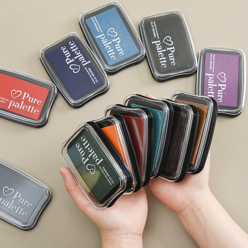 20 色大サイズヴィンテージインクパッドスタンプ DIY 工 - Rubber Date Stamp のレビューと価格