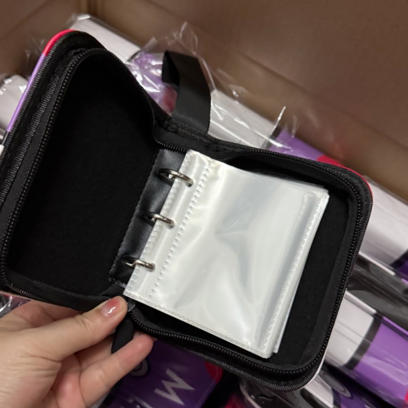 ジッパーカードバインダー 9ポケット サイドローディングカー - Card Index Box のレビューと価格