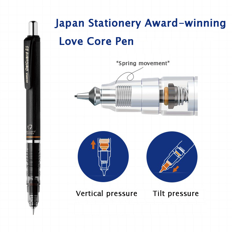 ゼブラ DelGuard シャープペンシル日本の文房具子供の - Mechanical Pencil 0.3 のレビューと価格