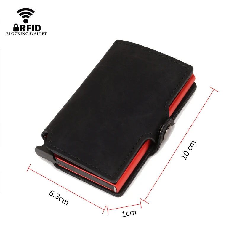 スリム名刺入れ メンズ財布 メタル RFID スマートウォレ - Index Card Holder のレビューと価格