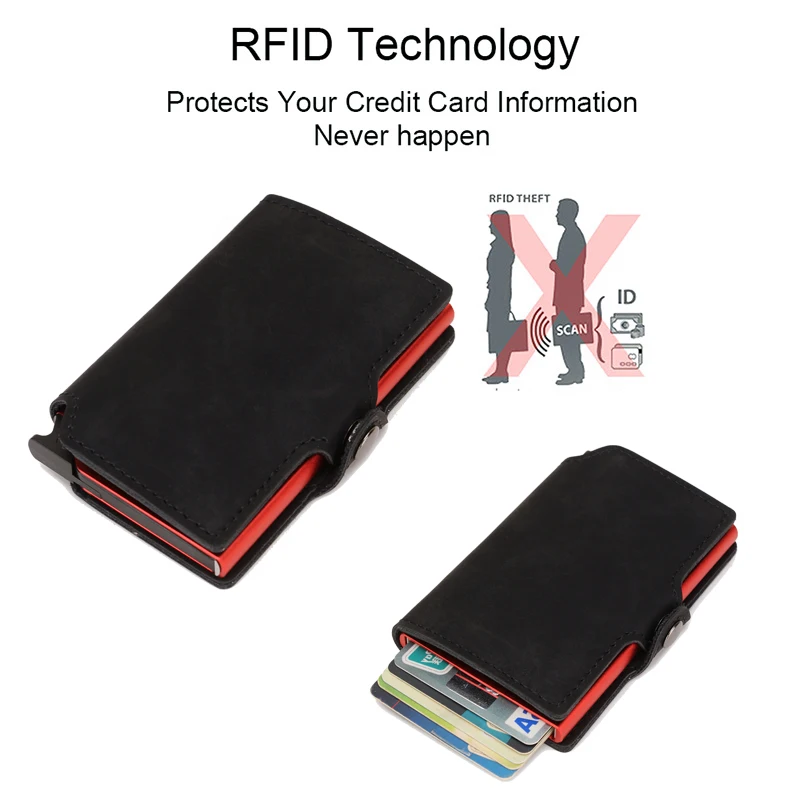 スリム名刺入れ メンズ財布 メタル RFID スマートウォレ - Index Card Holder のレビューと価格