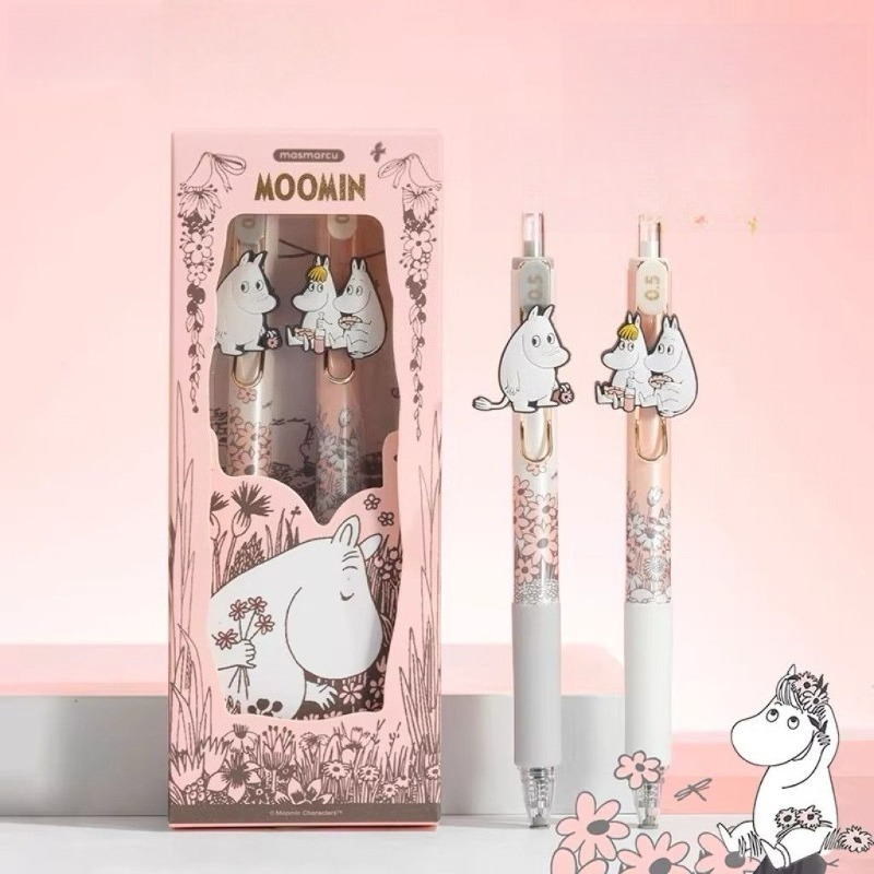 ムーミンかわいい格納式ゲルペン 0.5 ミリメートル細字スム - Correction Pen Fine のレビューと価格