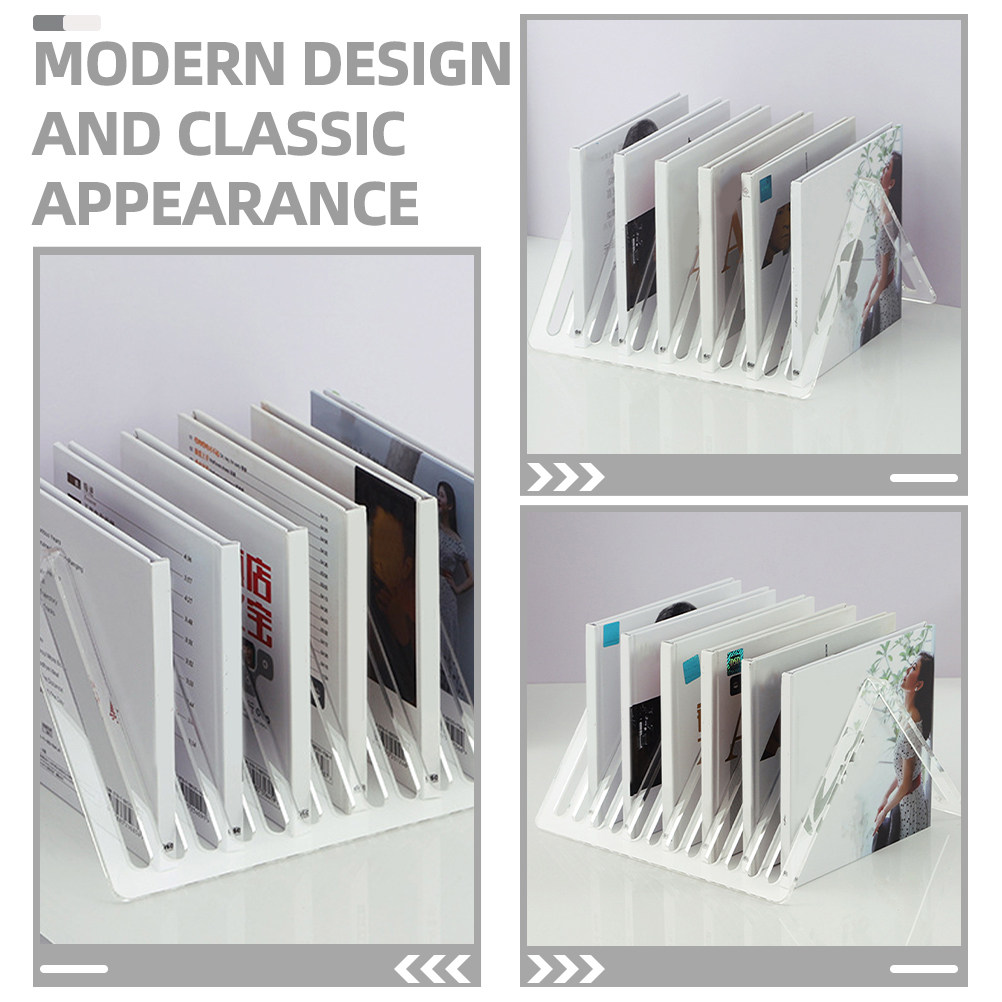 プレミアムアクリルビニールレコードスタンドホルダー アルバム - Magazine Holder Rack のレビューと価格
