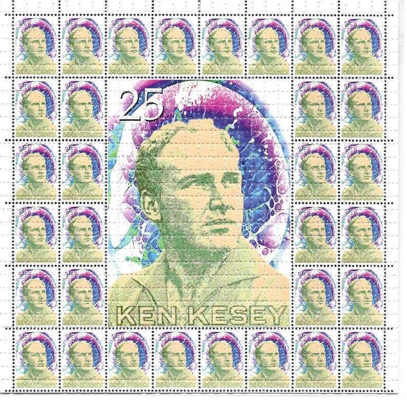 Kesey スタンプサイケデリック LSD 酸フリー blo - Ink Blotter Paper のレビューと価格
