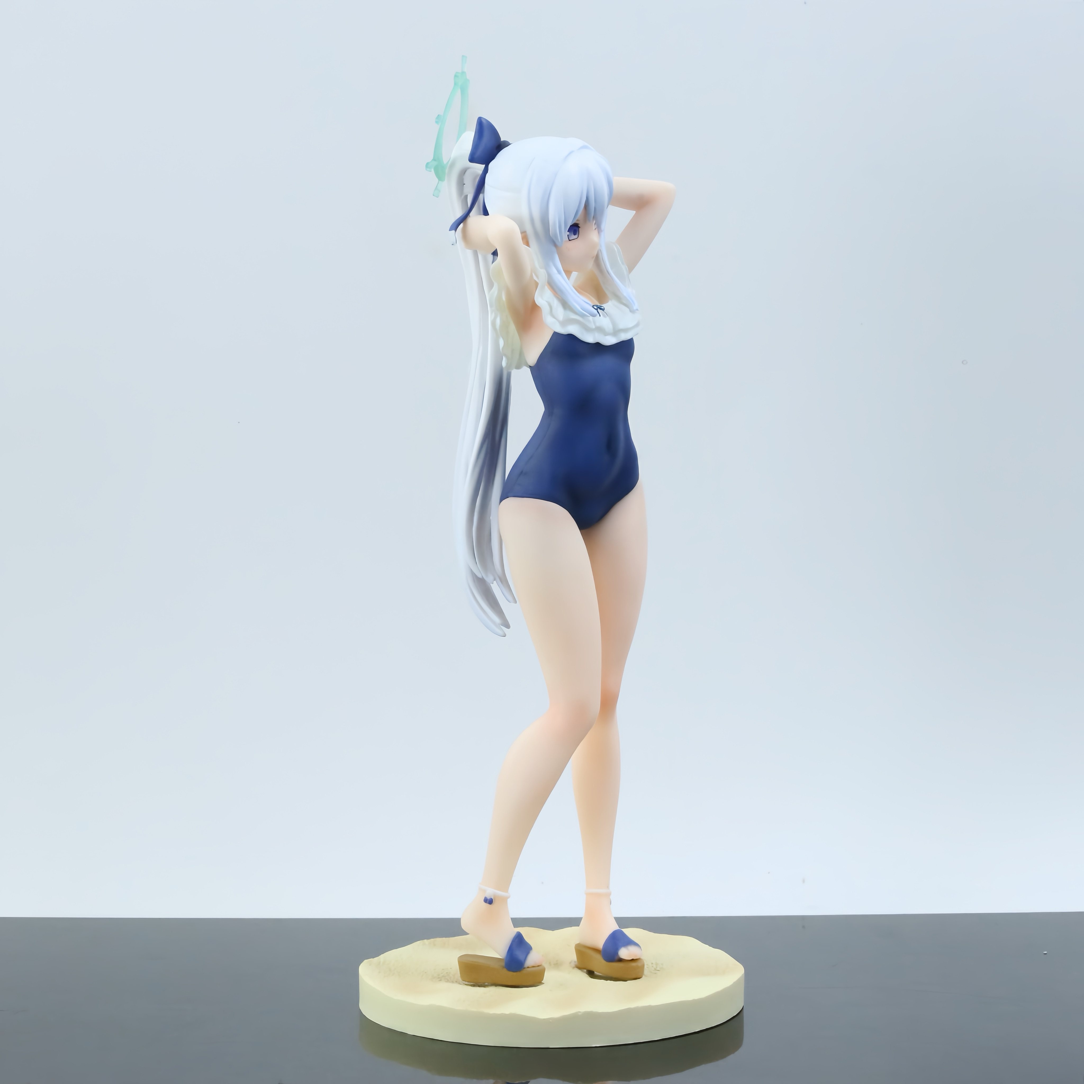 ブルーアーカイブ水着雪見夜子アニメフィギュアかわいい銀髪の女 - Archive Box Set のレビューと価格