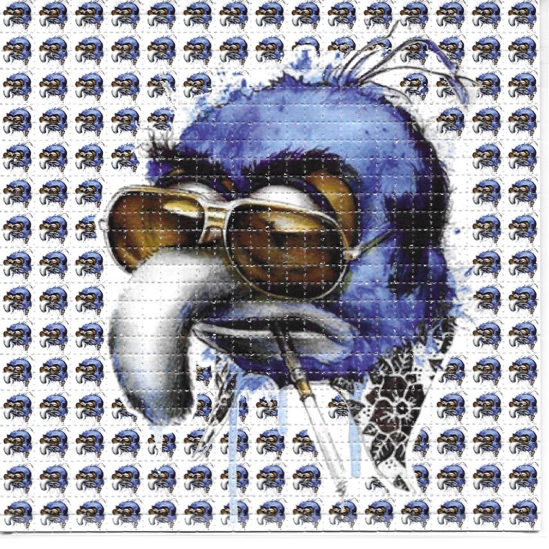 青い鳥アニメ LSD 酸フリーブロッターアートプリントトリッ - Ink Blotter Paper のレビューと価格
