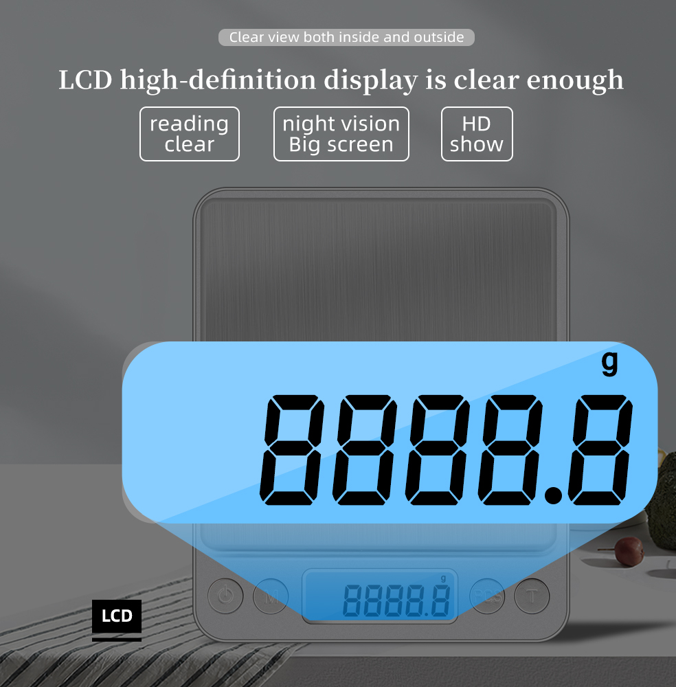 3000 グラム 0.1 グラム電子スケール lcd ディス - Tape Dispenser Weighted のレビューと価格