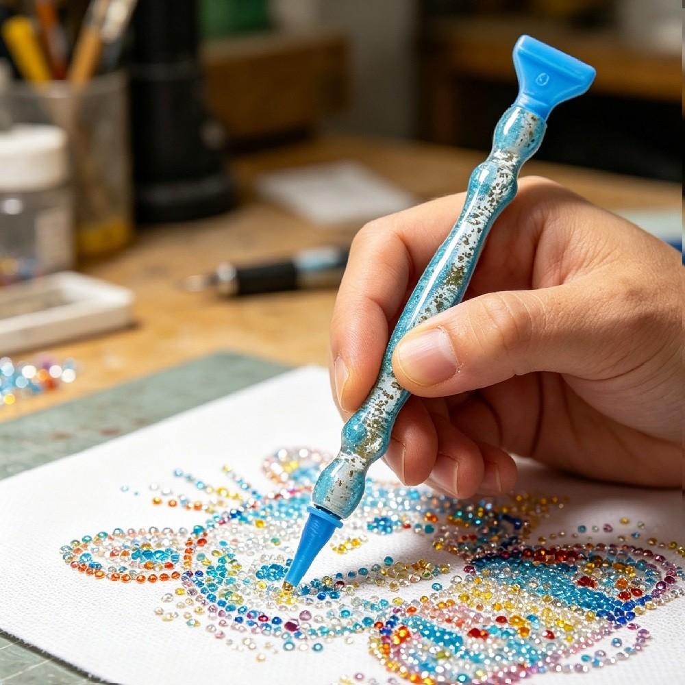高品質の小粒グリッターDIYダイヤモンドペインティングペンツ - Correction Pen Fine のレビューと価格