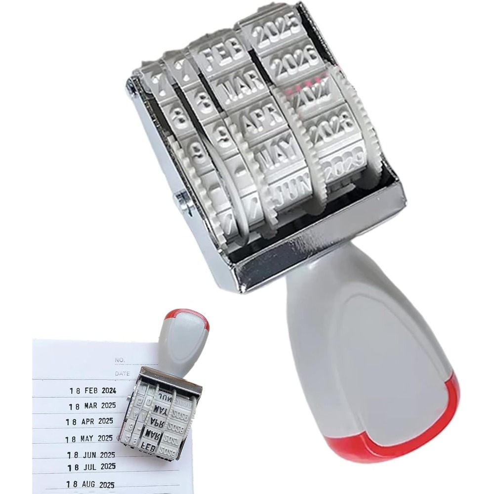 DIY回転式日付＆数字ローラースタンプ（インクは含まれていま - Rubber Date Stamp のレビューと価格
