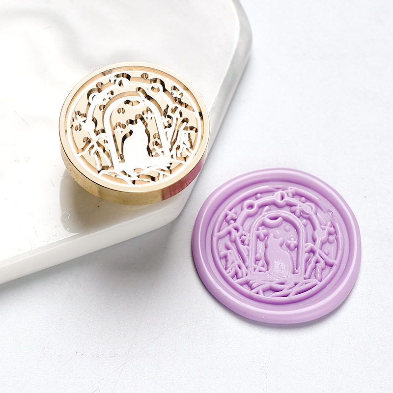 スタースカイロータスローズパターンワックスシールスタンプレト - Wax Seal Stamp Set のレビューと価格