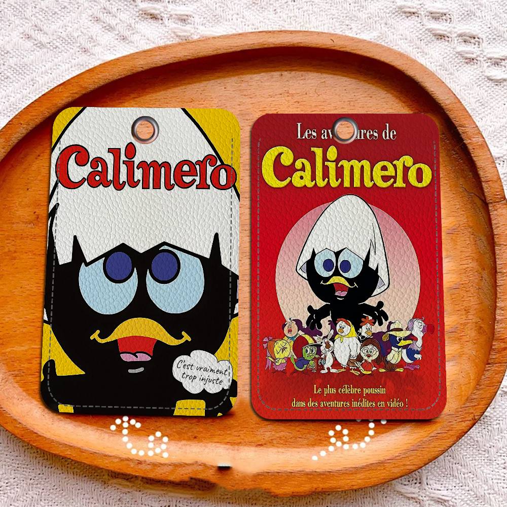 漫画 C-カリメロ 1Pc PU レザーカードホルダーキーホ - Card Index Box のレビューと価格