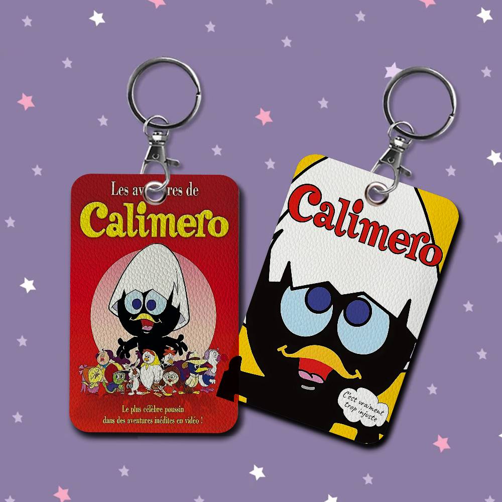 漫画 C-カリメロ 1Pc PU レザーカードホルダーキーホ - Card Index Box のレビューと価格