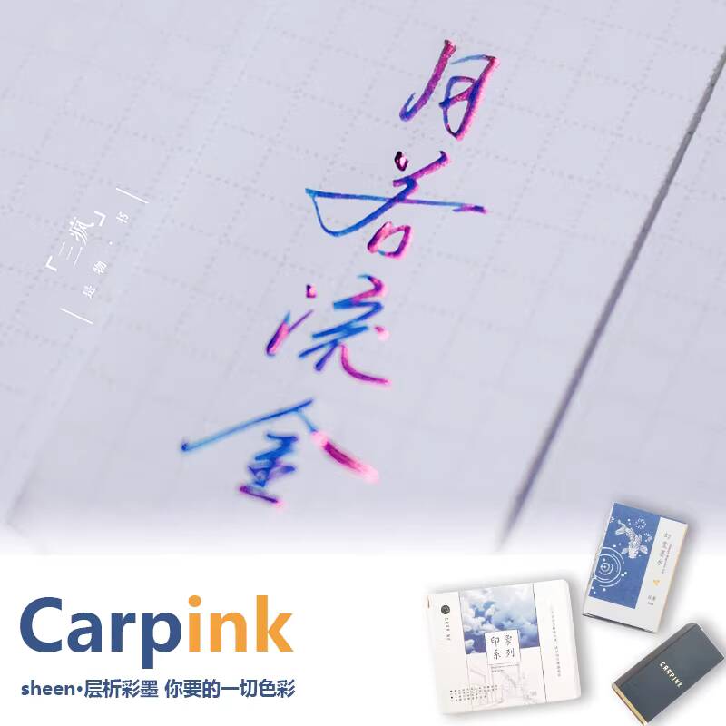 カーピンク ノンカーボン万年筆インク クロマトグラフィー グ - Fountain Pen Bottled Ink のレビューと価格