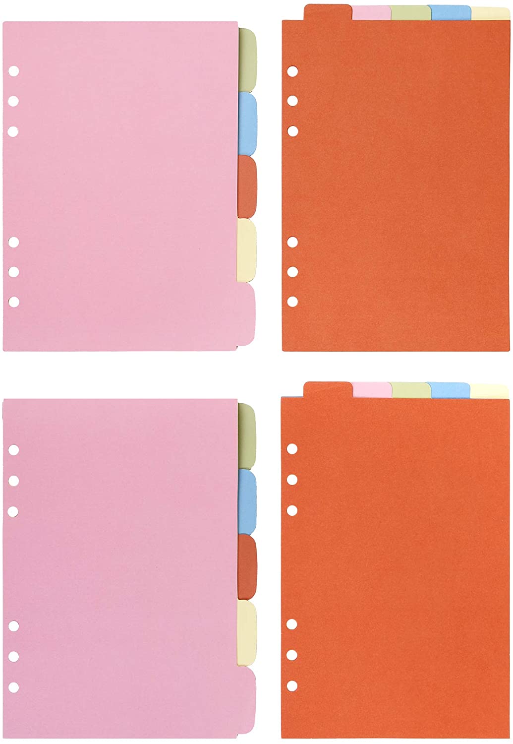 アラ5/a6/a7/b5/a4ペーパーインデックスタブカード - Tab Divider A4 のレビューと価格