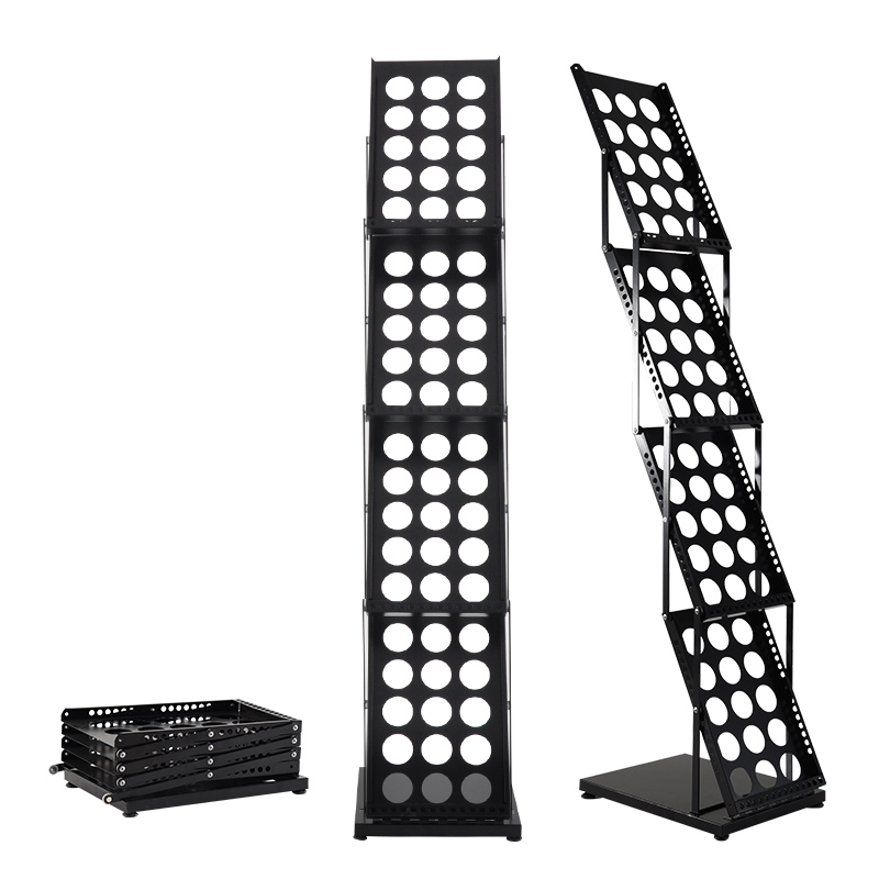 折りたたみ式メタルパンフレット,マガジンカタログ,ジュエリー - Magazine Holder Rack のレビューと価格