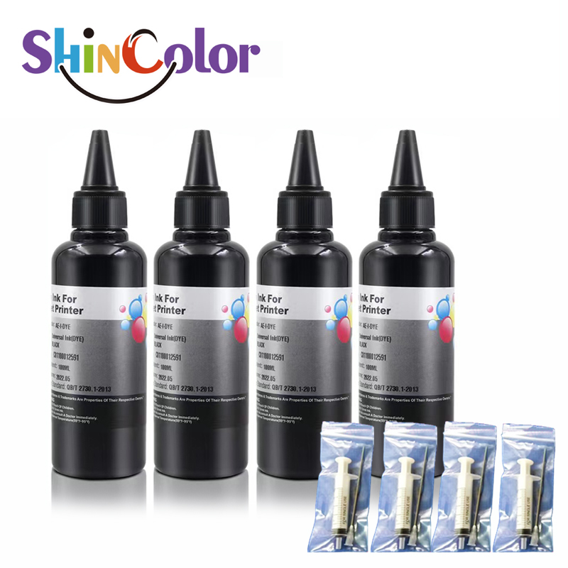 ユニバーサル染料インク詰め替えキット 100ml HP Ca - Fountain Pen Bottled Ink のレビューと価格