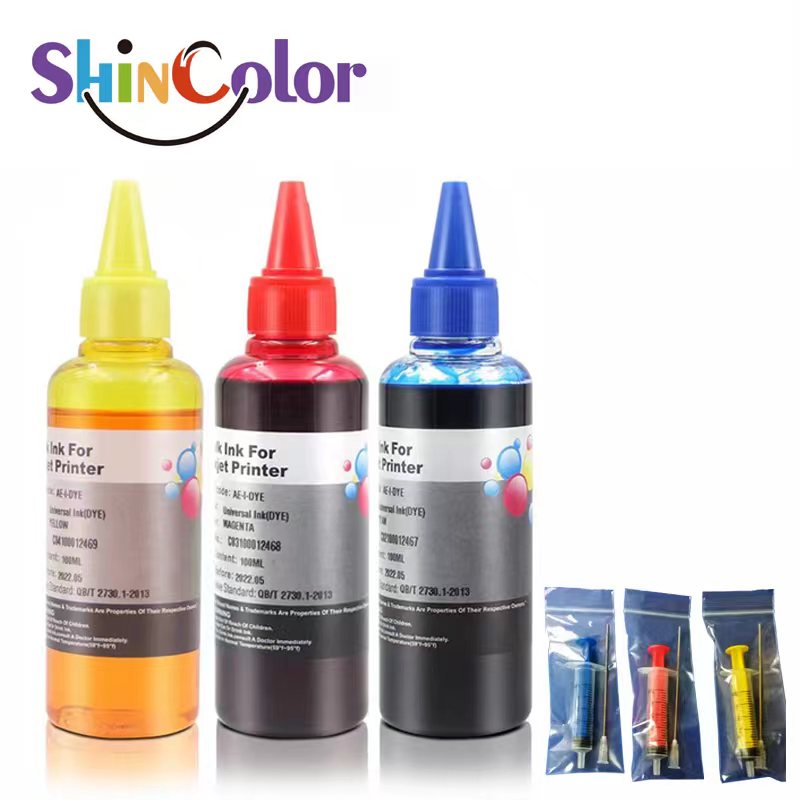 ユニバーサル染料インク詰め替えキット 100ml HP Ca - Fountain Pen Bottled Ink のレビューと価格
