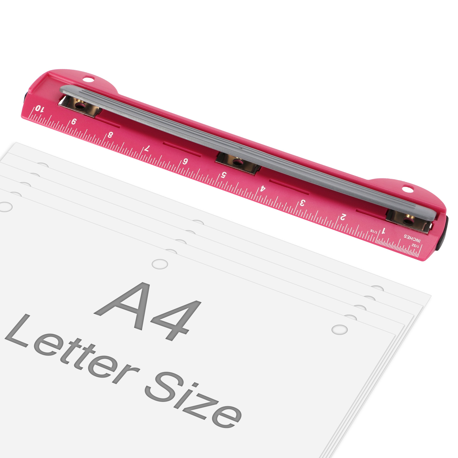 EAGLE 3穴パンチ A4/レターペーパー用 ポータブルペ - Binder A4 Lever のレビューと価格