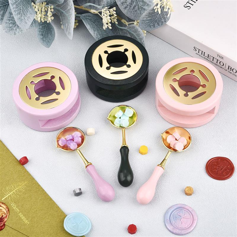 ステッカーを作るための混合されたワックスプレートのセット,混 - Wax Seal Stamp Set のレビューと価格