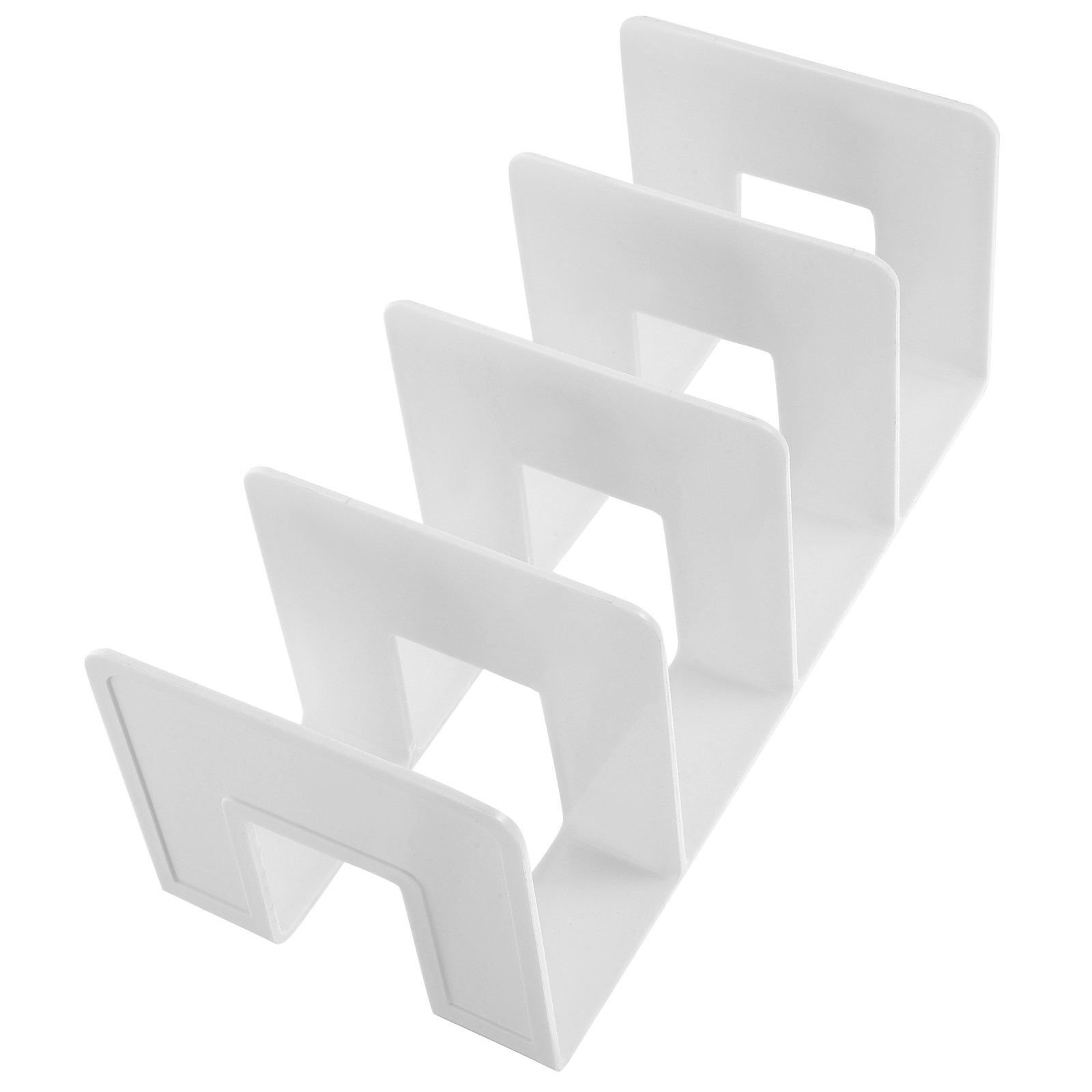 プレミアムアクリルファイルホルダー デスクトップドキュメント - Magazine Holder Rack のレビューと価格
