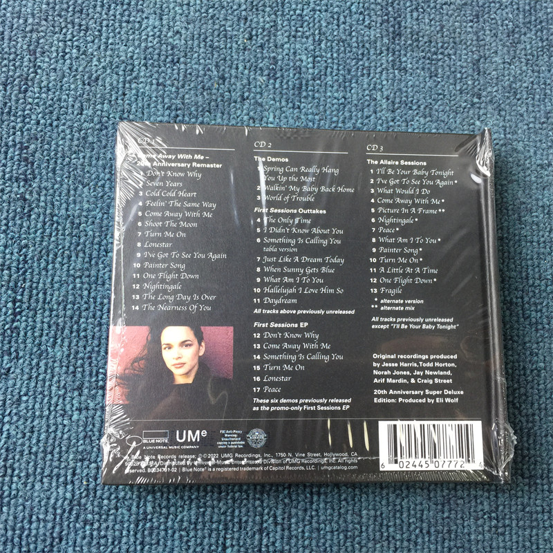 CD Come Away With Me 3CD 20周年記 - Archive Box Set のレビューと価格