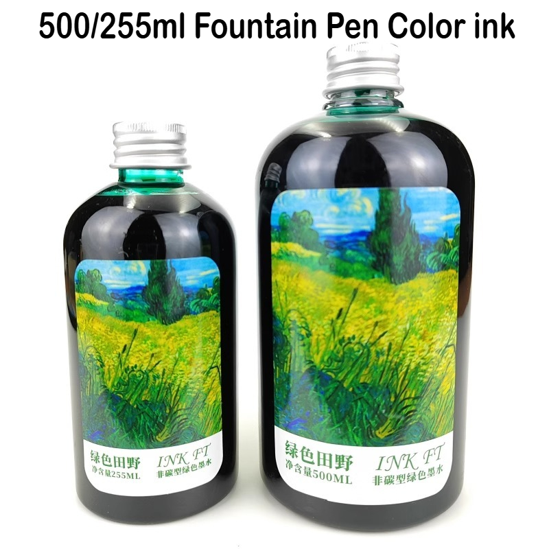 500 ミリリットル/255/50 ミリリットル 24 色ボ - Fountain Pen Bottled Ink のレビューと価格