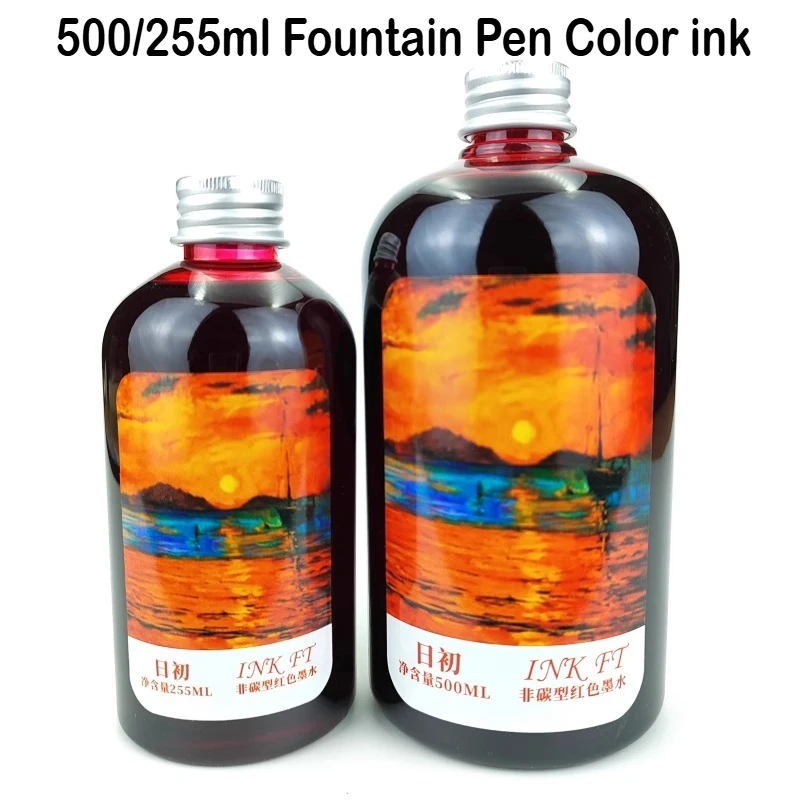 500 ミリリットル/255/50 ミリリットル 24 色ボ - Fountain Pen Bottled Ink のレビューと価格
