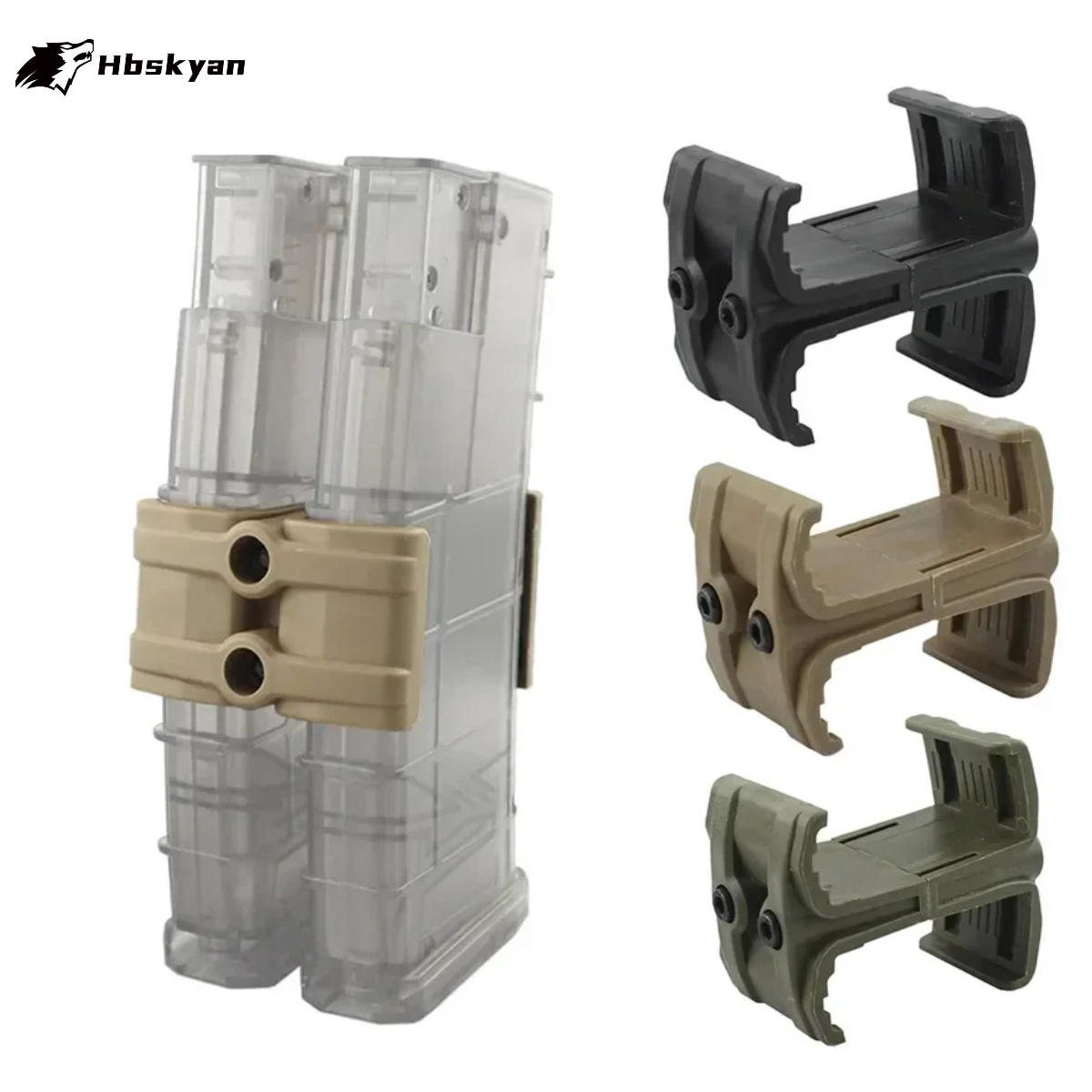 戦術用ユニバーサルデュアルパラレルマガジンカプラー - AK - Magazine Holder Rack のレビューと価格