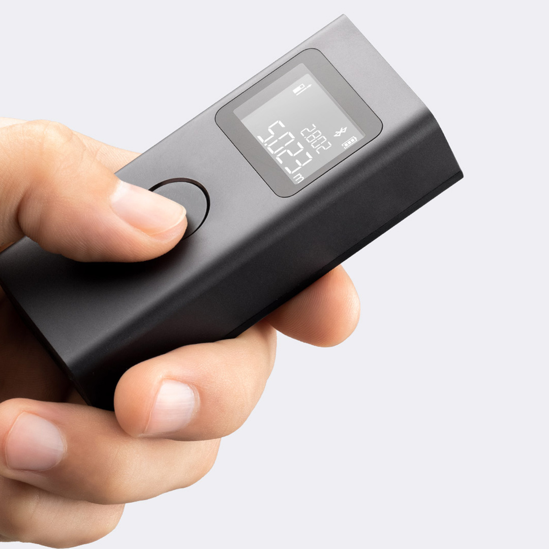 Xiaomi Mi スマートレーザー距離計 リアルタイム距離 - Tape Dispenser Weighted のレビューと価格