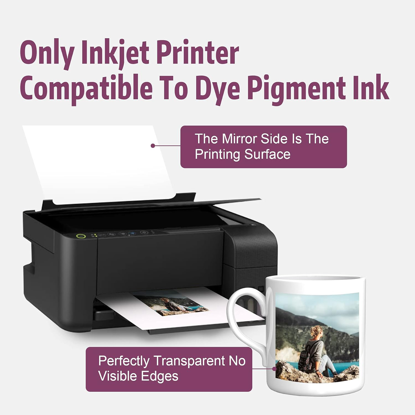 5枚 A4サイズ インクジェットウォータースライドデカール紙 - Ink Blotter Paper のレビューと価格